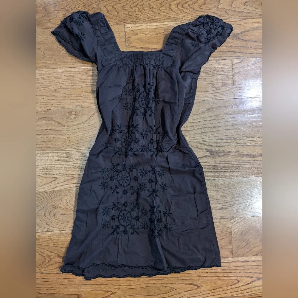 Mossimo Embroidered Cotton Sheath Dress Sz XS - Picture 2 of 8